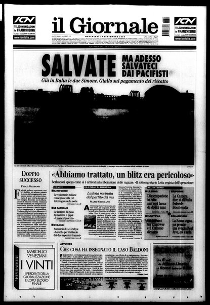 Il giornale : quotidiano del mattino